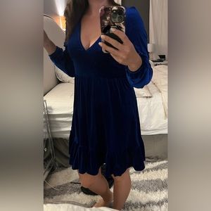 Halara Velvet Dress